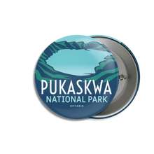 Load image into Gallery viewer, Pukaskwa National Park of Canada Pinback Button - Canada Untamed