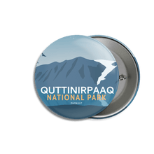 Charger l'image dans la galerie, Quttinirpaaq National Park of Canada Pinback Button - Canada Untamed