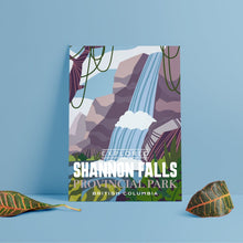 Load image into Gallery viewer, Shannon Falls Provincial Park 'Explored' Poster - Canada Untamed