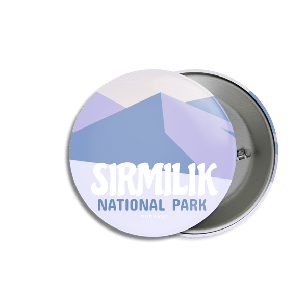 Sirmilik National Park of Canada Pinback Button - Canada Untamed