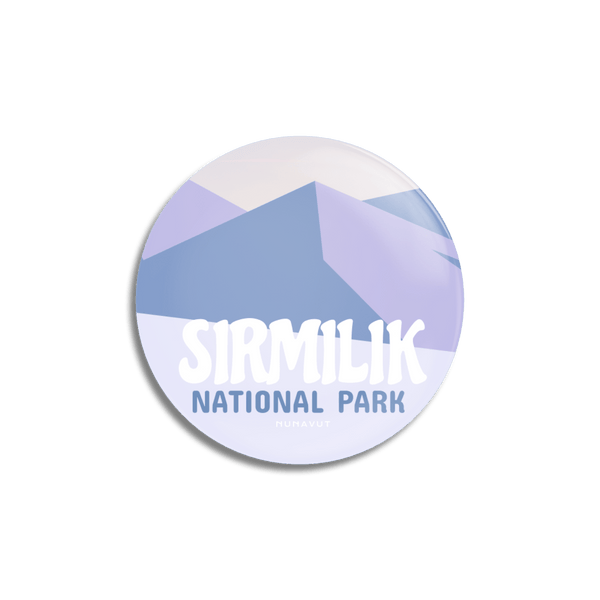 Sirmilik National Park of Canada Pinback Button - Canada Untamed