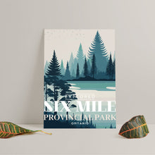 Load image into Gallery viewer, Six Mile Provincial Park 'Explored' Poster - Canada Untamed