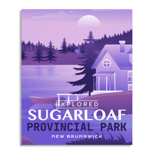 Load image into Gallery viewer, Sugarloaf Provincial Park 'Explored' Poster - Canada Untamed