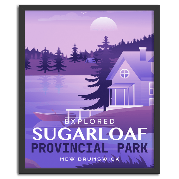 Sugarloaf Provincial Park 'Explored' Poster - Canada Untamed
