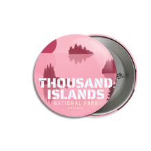 Load image into Gallery viewer, Thousand Islands National Park of Canada Pinback Button - Canada Untamed