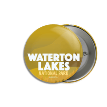 Charger l'image dans la galerie, Waterton Lakes National Park of Canada Pinback Button - Canada Untamed