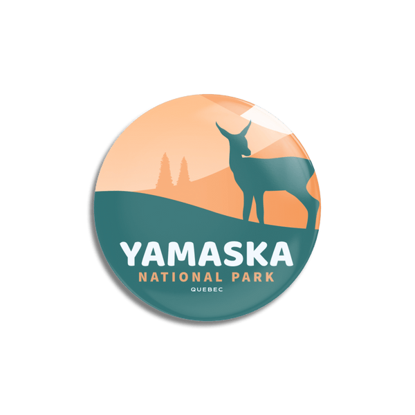 Yamaska National Park of Quebec Pinback Button - Canada Untamed