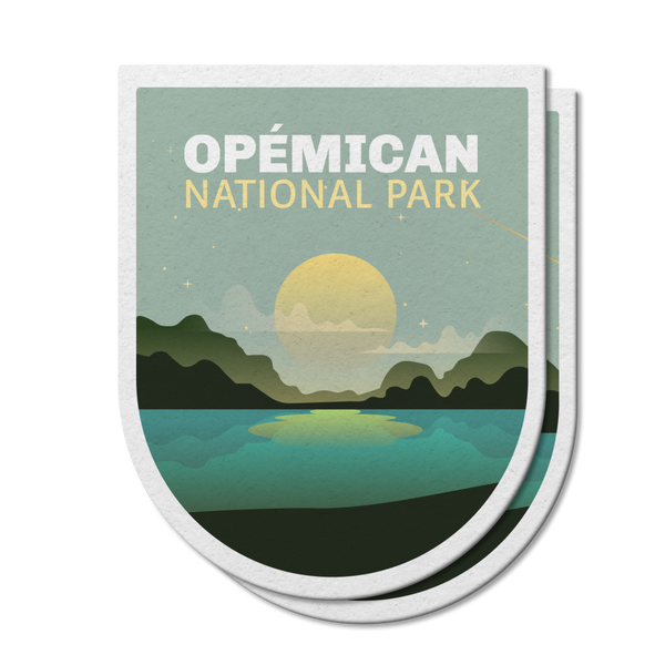 Opemican Quebec National Park Waterproof Vinyl Sticker