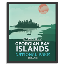 Load image into Gallery viewer, Georgian Bay Islands National Park 'Explored' Poster