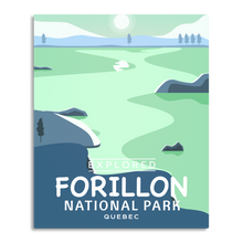 Load image into Gallery viewer, Forillon National Park 'Explored' Poster