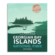 Load image into Gallery viewer, Georgian Bay Islands National Park 'Explored' Poster