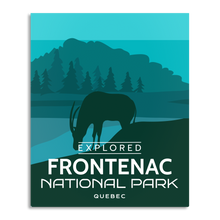 Load image into Gallery viewer, Frontenac National Park 'Explored' Poster