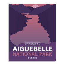 Load image into Gallery viewer, Aiguebelle National Park 'Explored' Poster