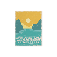 Load image into Gallery viewer, Akami-Uapishku-KakKasuak-Mealy National Park of Canada Postcard - Canada Untamed