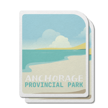 Load image into Gallery viewer, Anchorage New Brunswick Provincial Park Waterproof Vinyl Sticker - Canada Untamed