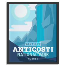 Load image into Gallery viewer, Anticosti National Park 'Explored' Poster