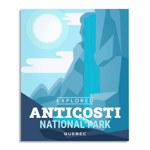 Load image into Gallery viewer, Anticosti National Park 'Explored' Poster