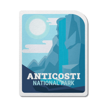 Load image into Gallery viewer, Anticosti Quebec National Park Waterproof Vinyl Sticker - Canada Untamed