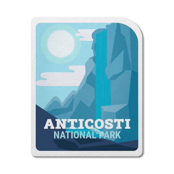 Anticosti Quebec National Park Waterproof Vinyl Sticker - Canada Untamed