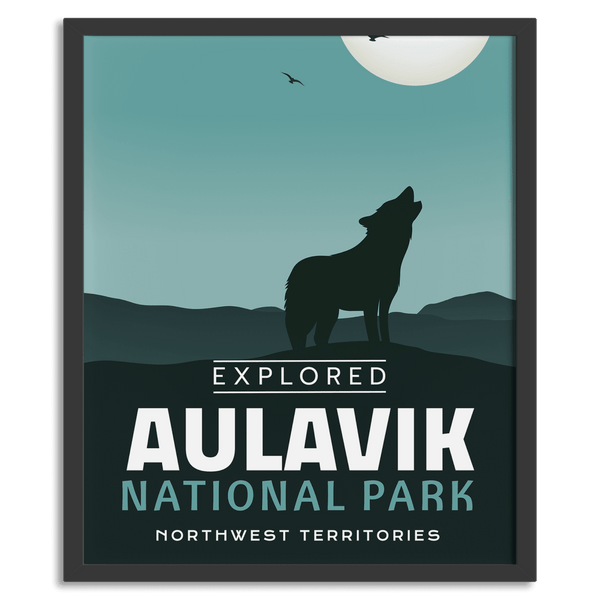 Aulavik National Park 'Explored' Poster