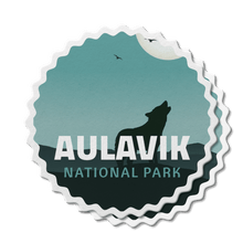 Load image into Gallery viewer, Aulavik National Park of Canada Waterproof Vinyl Sticker - Canada Untamed