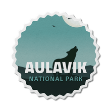 Load image into Gallery viewer, Aulavik National Park of Canada Waterproof Vinyl Sticker - Canada Untamed