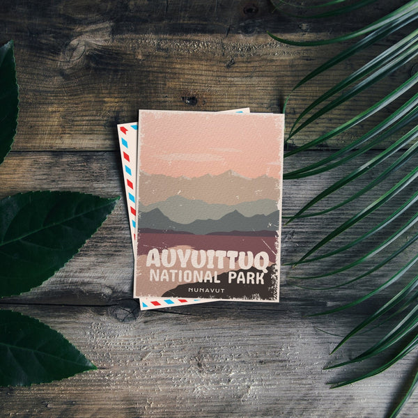 Auyuittuq National Park of Canada Park Postcard - Canada Untamed
