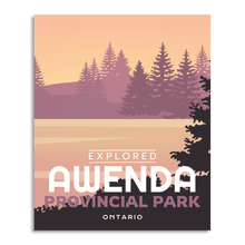 Load image into Gallery viewer, Awenda Provincial Park 'Explored' Poster