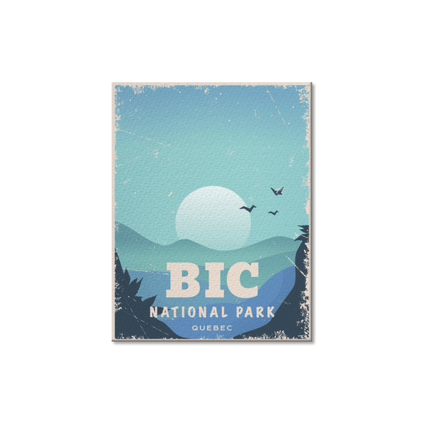 Bic Quebec National Park Postcard - Canada Untamed