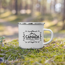 Load image into Gallery viewer, Canada National Parks Enamel Mug - Canada Untamed