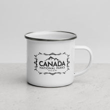 Load image into Gallery viewer, Canada National Parks Enamel Mug - Canada Untamed