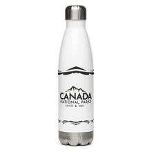 Load image into Gallery viewer, Canada National Parks Stainless Steel Water Bottle - Canada Untamed