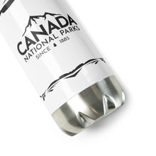 Load image into Gallery viewer, Canada National Parks Stainless Steel Water Bottle - Canada Untamed
