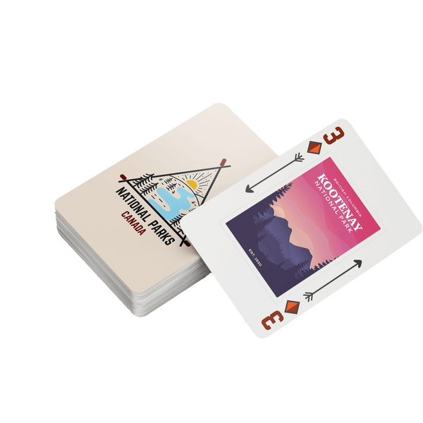 Canada National Parks Waterproof Playing Cards - Canada Untamed