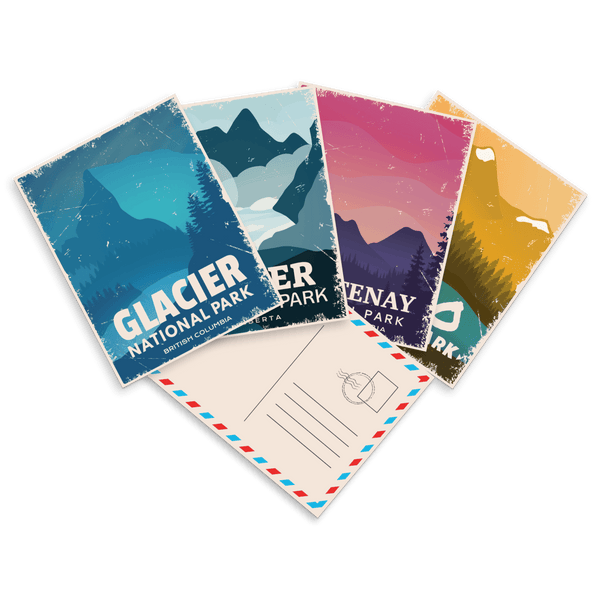 Choose Your Own Canada National Park Postcards - Canada Untamed