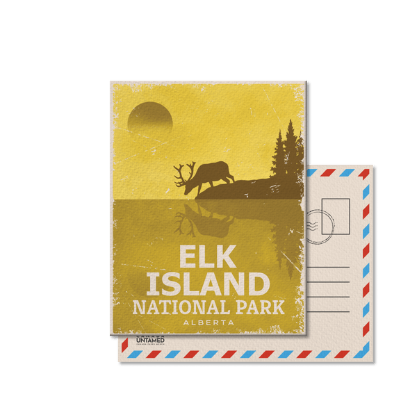 Elk Island National Park of Canada Postcard - Canada Untamed