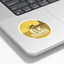Charger l'image dans la galerie, Elk Island National Park of Canada Waterproof Vinyl Sticker - Canada Untamed