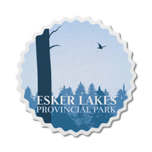 Load image into Gallery viewer, Esker Lakes Ontario Provincial Park Waterproof Vinyl Sticker - Canada Untamed