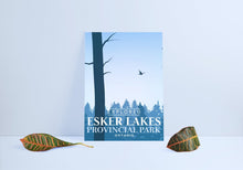 Charger l'image dans la galerie, Affiche « Exploré » du parc provincial Esker Lakes
