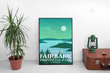 Charger l'image dans la galerie, Affiche « Exploré » du parc provincial Fairbank