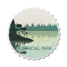 Load image into Gallery viewer, Finlayson Point Ontario Provincial Park Waterproof Vinyl Sticker - Canada Untamed