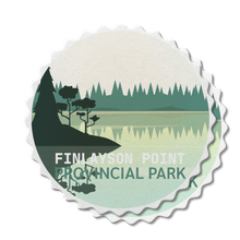 Load image into Gallery viewer, Finlayson Point Ontario Provincial Park Waterproof Vinyl Sticker - Canada Untamed