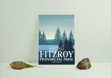 Load image into Gallery viewer, Fitzroy Provincial Park 'Explored' Poster