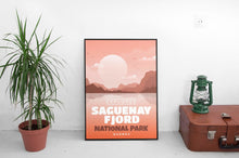 Load image into Gallery viewer, Fjord Saguenay National Park 'Explored' Poster
