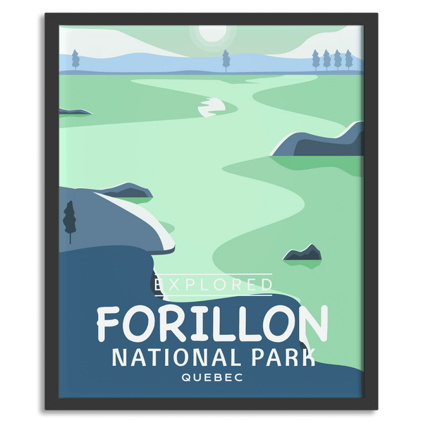 Forillon National Park 'Explored' Poster