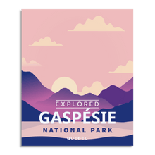 Load image into Gallery viewer, Gaspesie National Park 'Explored' Poster