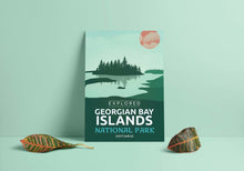 Load image into Gallery viewer, Georgian Bay Islands National Park 'Explored' Poster