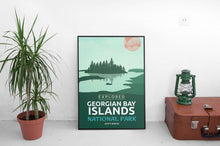 Load image into Gallery viewer, Georgian Bay Islands National Park 'Explored' Poster