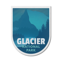 Load image into Gallery viewer, Glacier National Park of Canada Waterproof Vinyl Sticker - Canada Untamed