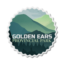 Load image into Gallery viewer, Golden Ears British Columbia Provincial Park Waterproof Vinyl Sticker - Canada Untamed